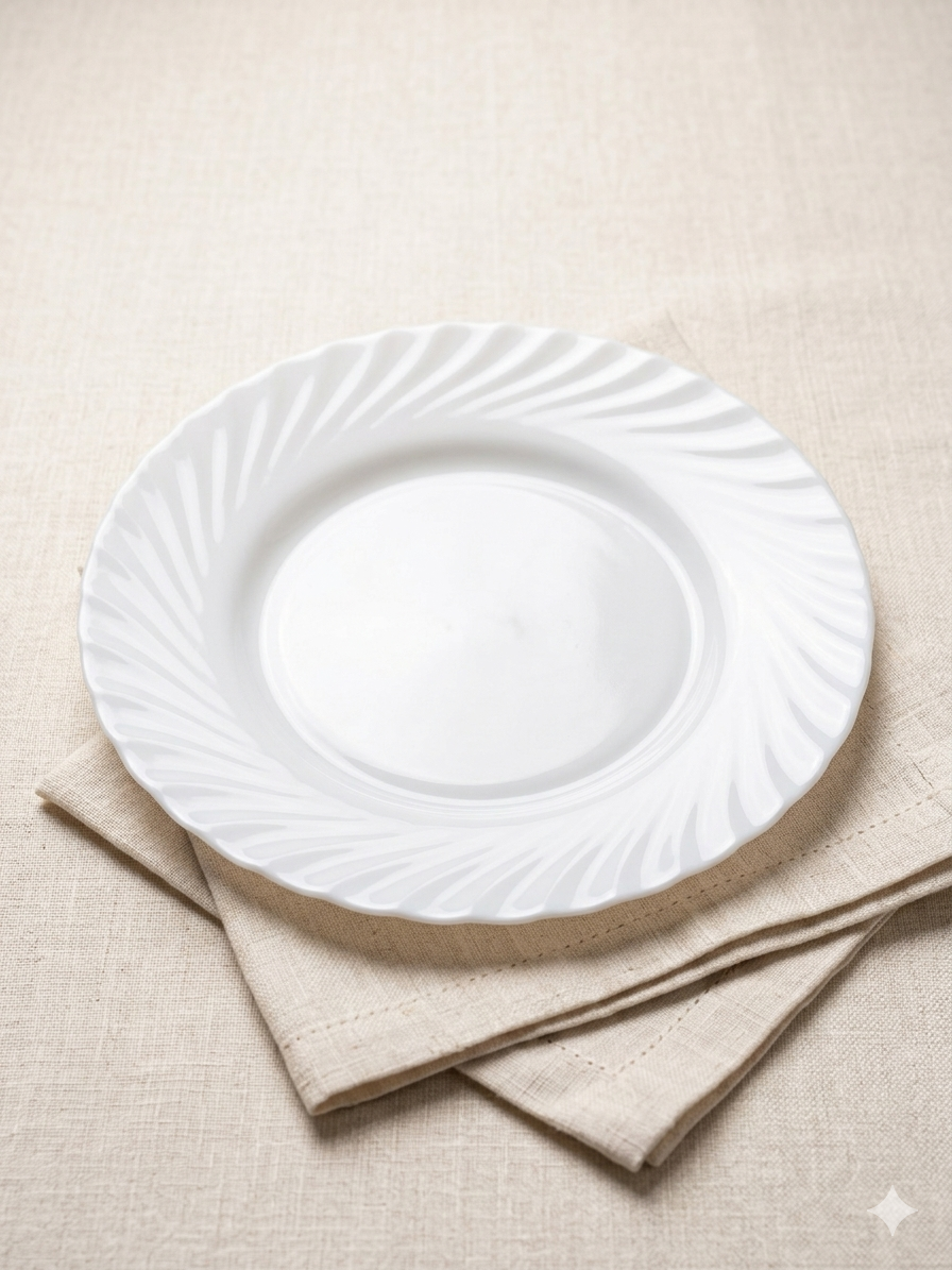 whilte lahar plate