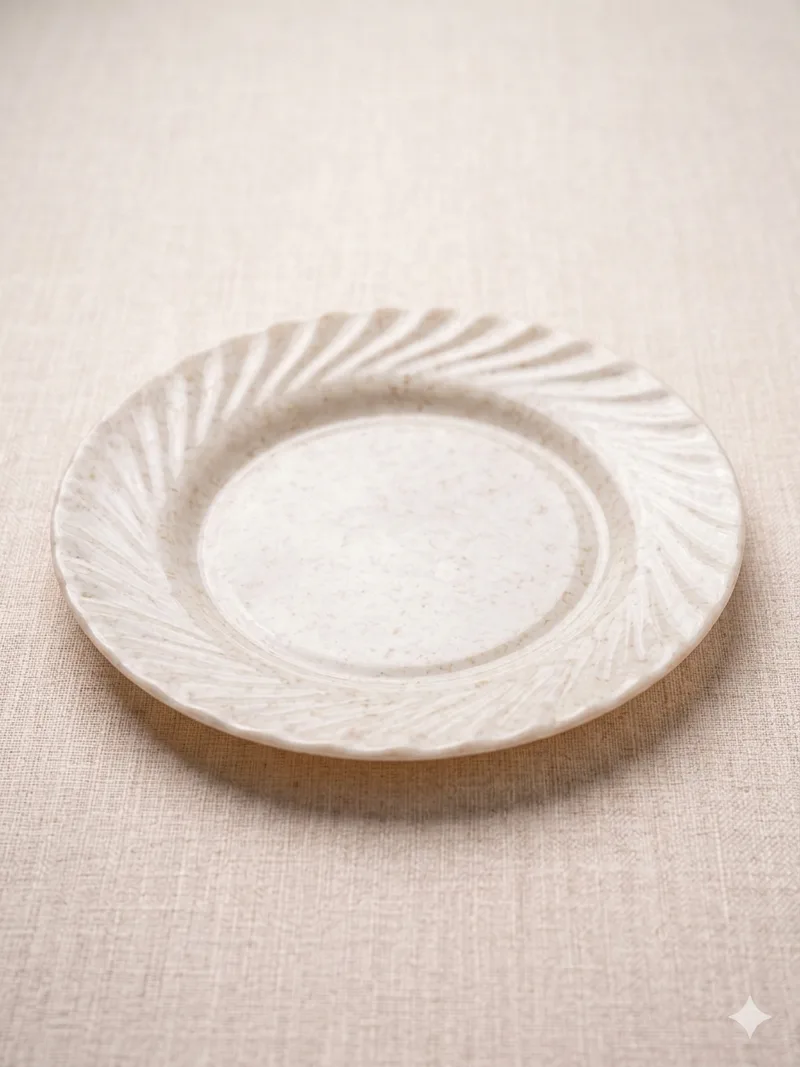 Marble half thali 8 inch